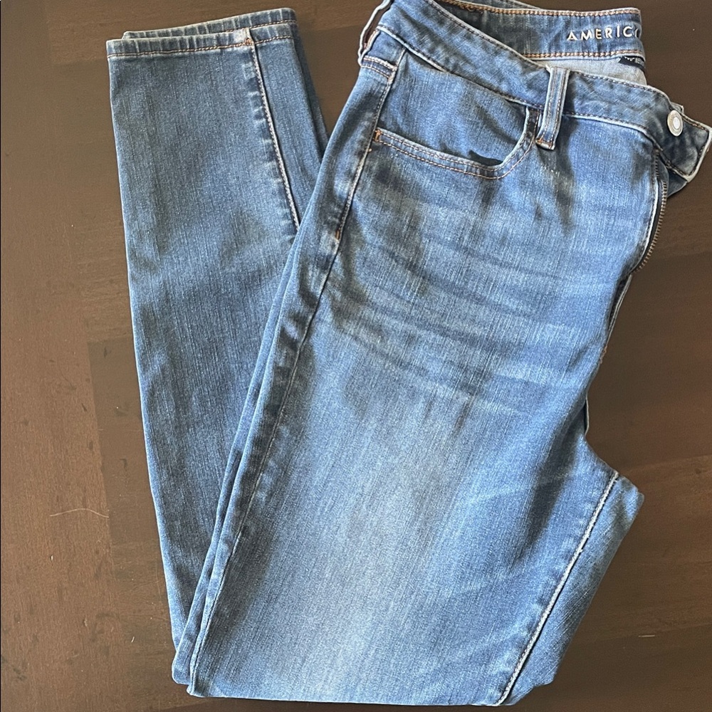 American Eagle Outfitters Women's 360• Ne(x)t level stretch Skinny Jeans 12R